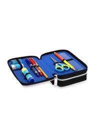 ATALANTA 1907 3 zip pencil case with school kit Black - Cases and Accessories - 3