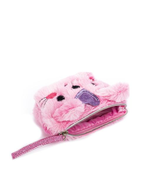 CAT Coin case fur pink - Kids bags and accessories