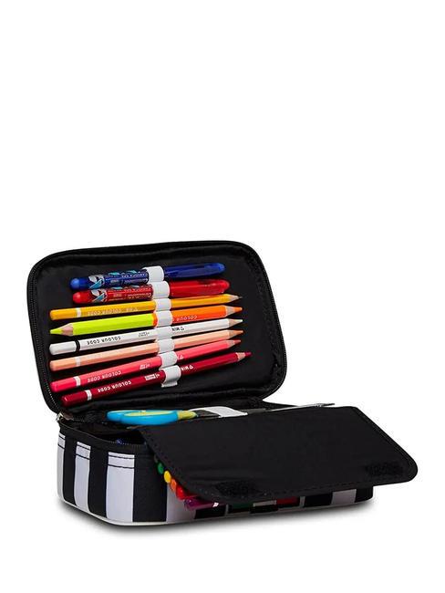 GLORIOUS WIN 3 zip quick case school kit pencil case Black - Cases and Accessories