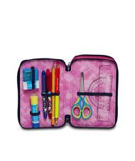 SEVEN CLOUDY SHAPES 3 zip pencil case with school kit Bluedeep - Cases and Accessories - 3