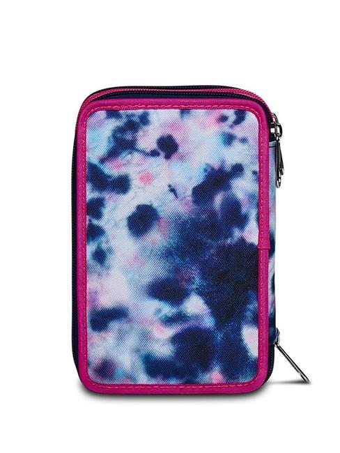CLOUDY SHAPES 3 zip pencil case with school kit Bluedeep - Cases and Accessories
