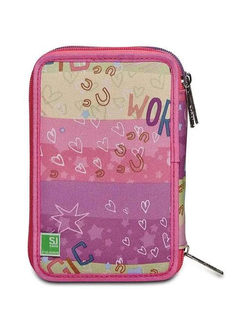 EVER RAYLY GIRL 3 zip pencil case with school kit summer rose - Cases and Accessories