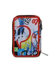 SJGANG EVER DRIFT BOY 3 zip pencil case with school kit red-orange - Cases and Accessories - 7