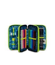 SJGANG EVER URBY BOY 3 zip pencil case with school kit - Cases and Accessories