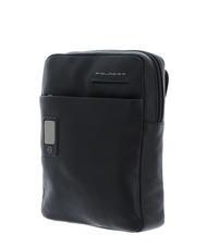 PIQUADRO AKRON Flat leather bag - Over-the-shoulder Bags for Men