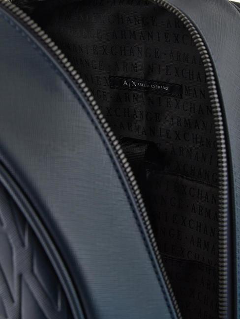 LOGO ALL OVER Laptop backpack 15.6" Navy blue - Laptop backpacks