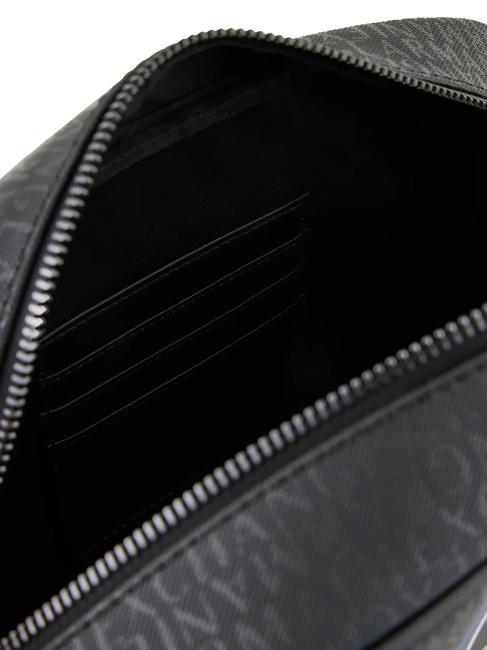 LOGO Trousse with contrast black/ultra marine - Beauty Case