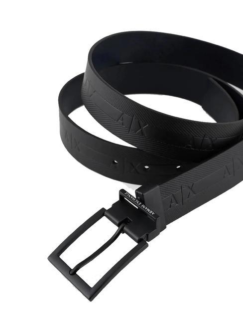 MAN Belt black/navy blue - Belts