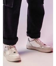 CULT IRON 3992 Embossed logo leather sneakers white - Men’s shoes - 5