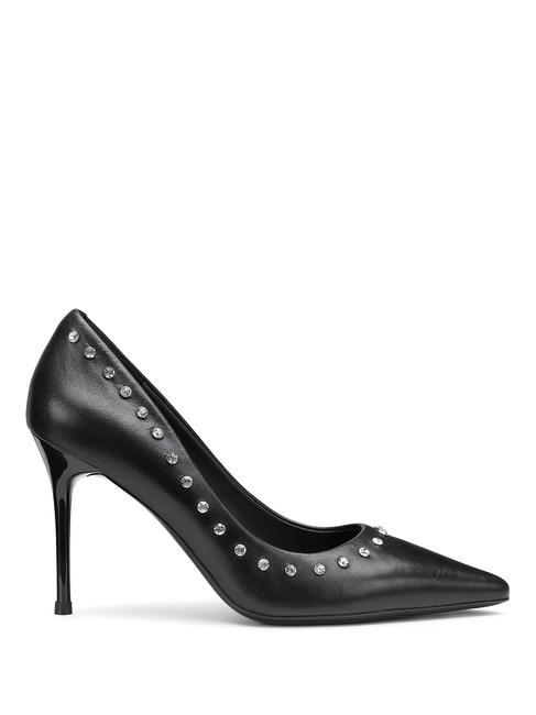 QUEEN 3878 Leather pumps with applications black - Women&rsquo;s shoes
