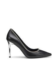 CULT QUEEN 3878 Leather pumps with chain - Women’s shoes