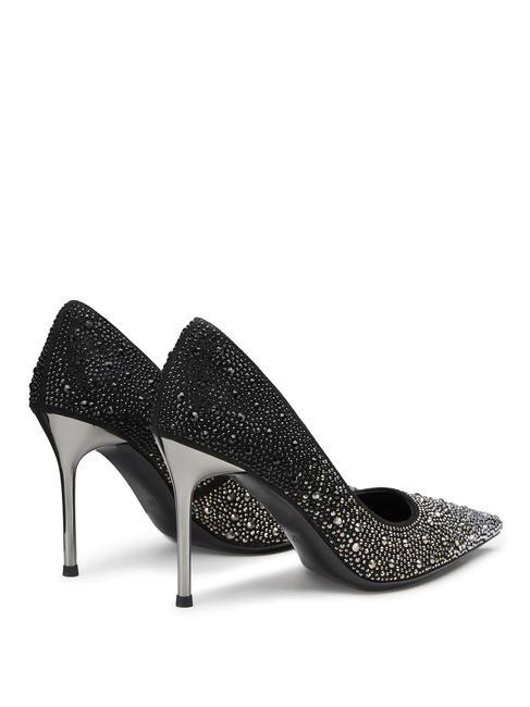 QUEEN 3877 High pumps with crystals black - Women’s shoes