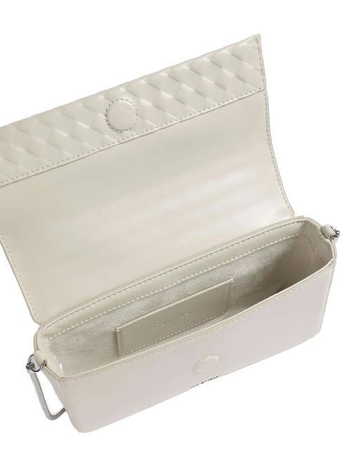 CALVIN MINI QUILT Mini shoulder bag dark ecru - Women&rsquo;s Bags