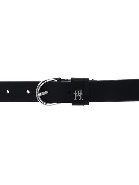 ESSENTIAL EFFORTLESS Leather belt black - Belts