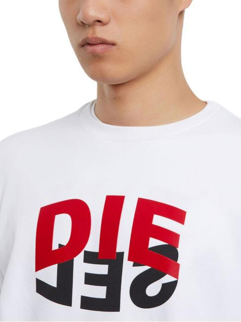 S-GIRK Cotton crewneck sweatshirt white - Sweatshirts