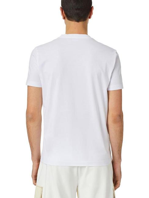 T-DIEGOR Cotton T-shirt white - T-shirt