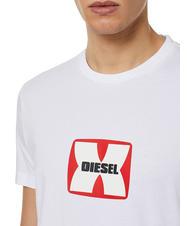 DIESEL T-DIEGOR Cotton T-shirt white - T-shirt - 3