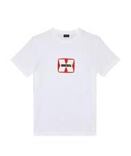 DIESEL T-DIEGOR Cotton T-shirt white - T-shirt - 4