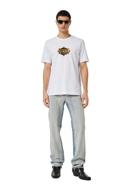 T-JUST Cotton T-shirt white - T-shirt