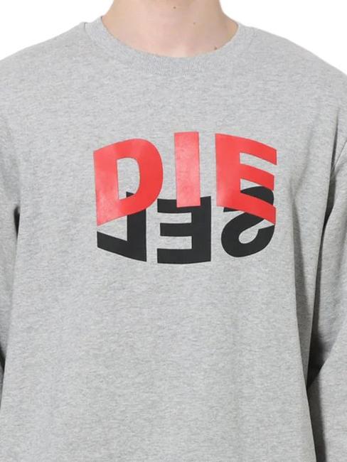 S-GIRK Cotton crewneck sweatshirt grey - Sweatshirts