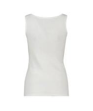 GUESS LOGO GLITTER Cotton tank top purwhite - T-shirt - 3