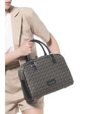 BRACCIALINI MONOGRAM Jacquard trunk bag multi black - Women’s Bags - 6