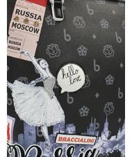 BRACCIALINI CARTOLINE Shoulder shopping bag multi - Women’s Bags - 5