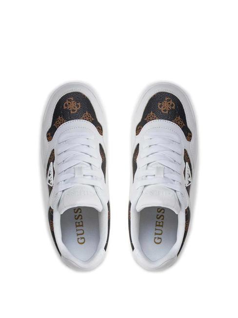 MIRAM 2 Sneakers White / Brown - Women’s shoes