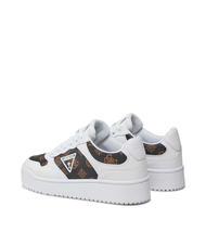 GUESS MIRAM 2 Sneakers White / Brown - Women&rsquo;s shoes - 3