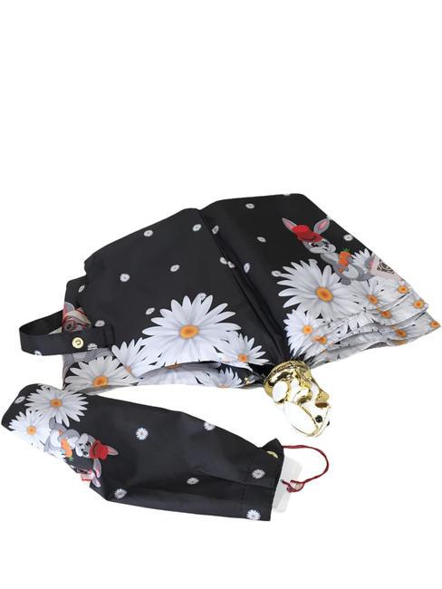 RABBIT Folding umbrella rabbit black - Umbrellas