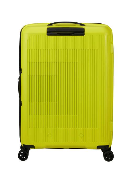 AEROSTEP Expandable medium size trolley light lime - Rigid Trolley Cases