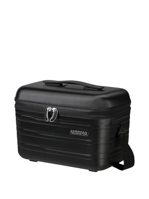 FLASHLINE Rigid beauty case with shoulder strap shadow black - Beauty Case
