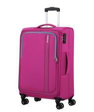 AMERICAN TOURISTER SEA SEEKER Medium size trolley deep / fuch - Semi-rigid Trolley Cases - 3