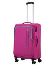 AMERICAN TOURISTER SEA SEEKER Medium size trolley deep / fuch - Semi-rigid Trolley Cases - 5