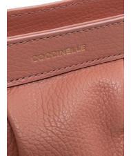 COCCINELLE AGAVE Shoulder bag, in leather camellia - Women&rsquo;s Bags - 3