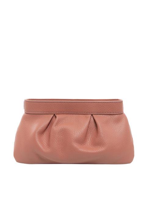 AGAVE Shoulder bag, in leather camellia - Women&rsquo;s Bags