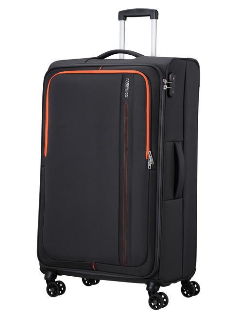 SEA SEEKER Extra-large size trolley charcoal gray - Semi-rigid Trolley Cases