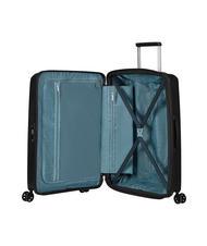 AMERICAN TOURISTER AEROSTEP Expandable medium size trolley BLACK - Rigid Trolley Cases - 2