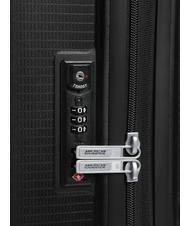 AMERICAN TOURISTER AEROSTEP Expandable medium size trolley BLACK - Rigid Trolley Cases - 5