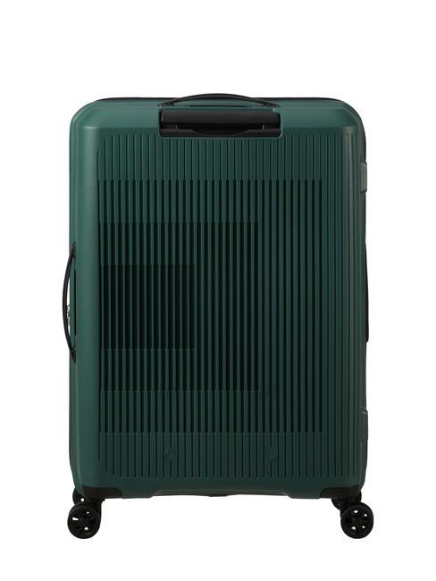 AEROSTEP Expandable medium size trolley dark forest - Rigid Trolley Cases
