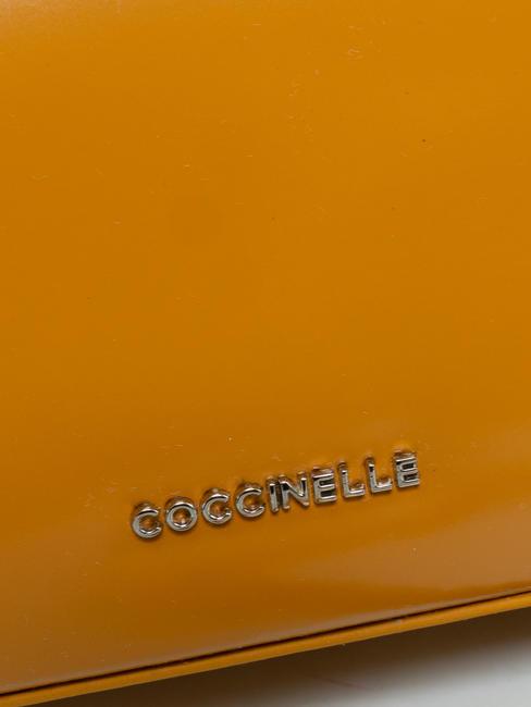 LILY SHINY CALF Mini leather bag with chain handle resin - Women’s Bags