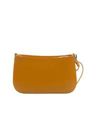 COCCINELLE LILY SHINY CALF Mini leather bag with chain handle resin - Women’s Bags - 4