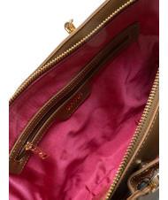 GAUDÌ ZAFFIRA Folder bag with chain handles camel - Women’s Bags - 5