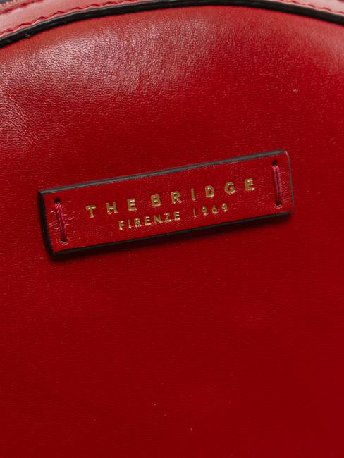 COSTANZA Leather backpack cherry / gold - Women&rsquo;s Bags