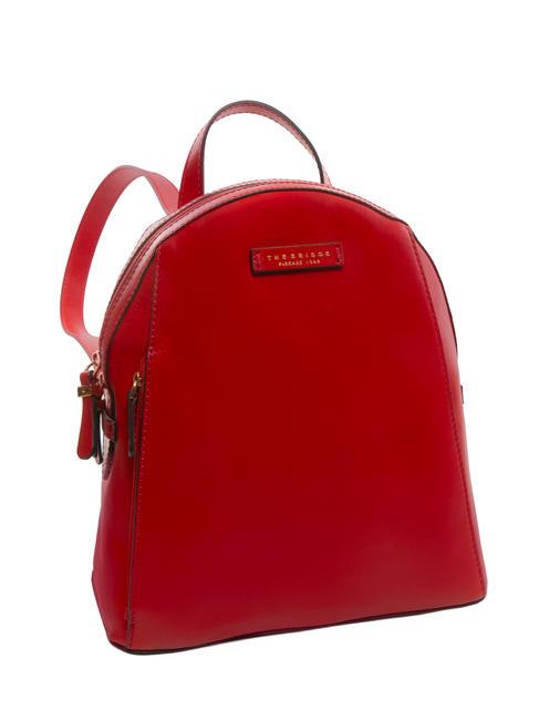 COSTANZA Leather backpack cherry / gold - Women&rsquo;s Bags