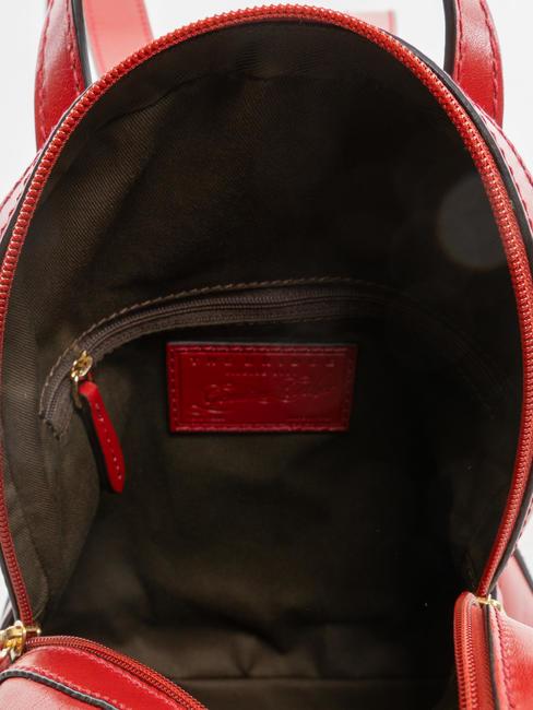 COSTANZA Leather backpack cherry / gold - Women&rsquo;s Bags