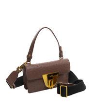 COCCINELLE NICO OSTRICH Mini printed leather bag - Women&rsquo;s Bags