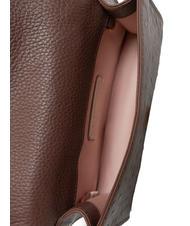 COCCINELLE NICO OSTRICH Mini printed leather bag carob - Women&rsquo;s Bags - 5