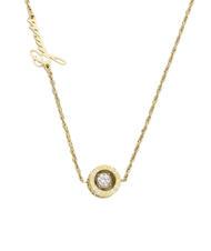 GUESS SOLITAIRE Necklace with charm - Necklaces