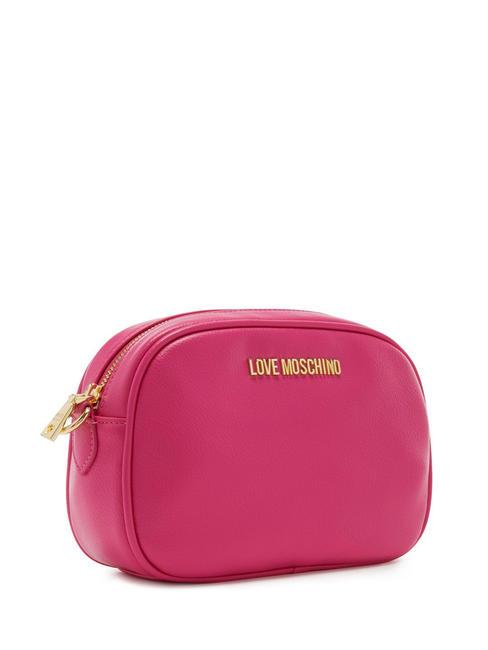 METALLIC LOGO Camera bag case with pouch fuchsia - Women&rsquo;s Bags